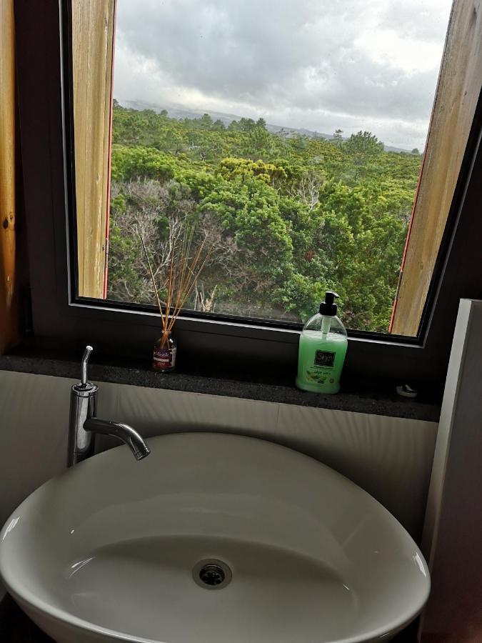 Retiro Dos Bons Sinais Villa São Roque do Pico Exteriör bild